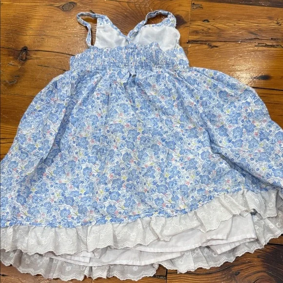 Cupcakes and Cashmere Floral Toddler Girl Summer Dress Size 4T - Picture 5 of 8
